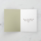 Carte Fête des pères Chocolat Cocker Spaniel (Intérieur)