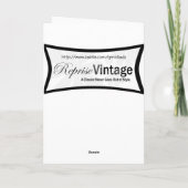 Carte Fête des pères classique (Dos)