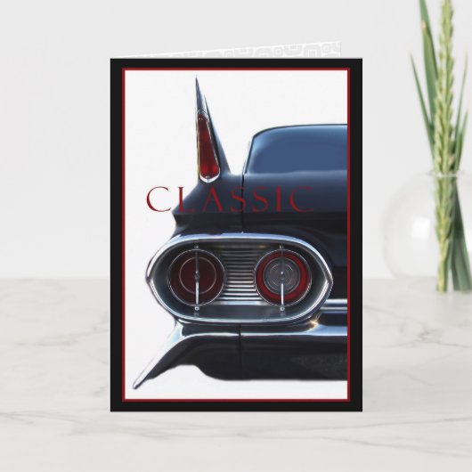 Carte Fête des pères classique (Devant)