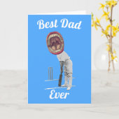 Carte Fête des Pères Cricket (Fleur jaune)