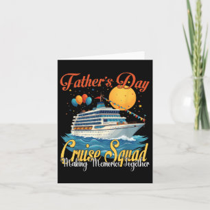 Carte Fête des pères Cruise Cruise Squad 2025 Funny Papa