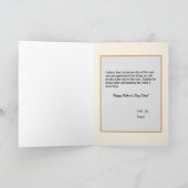 Carte Fête des pères DAD Ajouter Votre Propre Photo Pers (Intérieur)