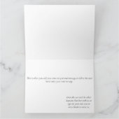 Carte Fête des pères de chat noir (Intérieur)