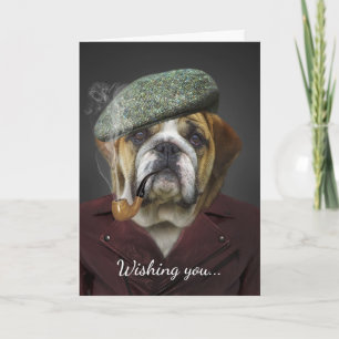 Carte Fête des pères de chien