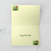 Carte Fête des pères de colibri (Intérieur)