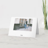 Carte Fête des pères de collage photo de meilleur papa j (Dos)