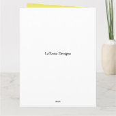 Carte Fête des pères de grand-père afro-américain (Dos)