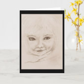 Carte fête des pères de la fille ou petite-fille (Fleur jaune)