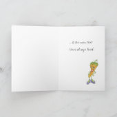 Carte Fête des pères de poivre (Intérieur)