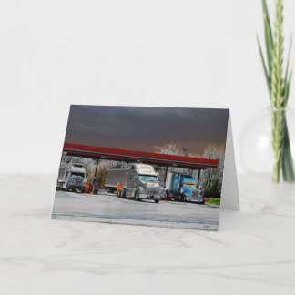 Carte Fête des pères de vision sombre