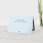 Carte Fête des pères - De Votre Fille (Dos)