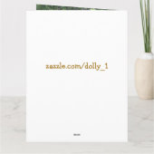 Carte Fête des pères Deer (Dos)