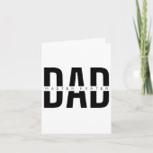 Carte fête des pères drôle (Devant)