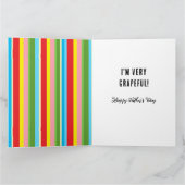 Carte Fête des pères drôle (Intérieur)