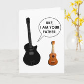 Carte fête des pères drôle (Fleur jaune)