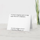 Carte Fête des pères drôle (Dos)