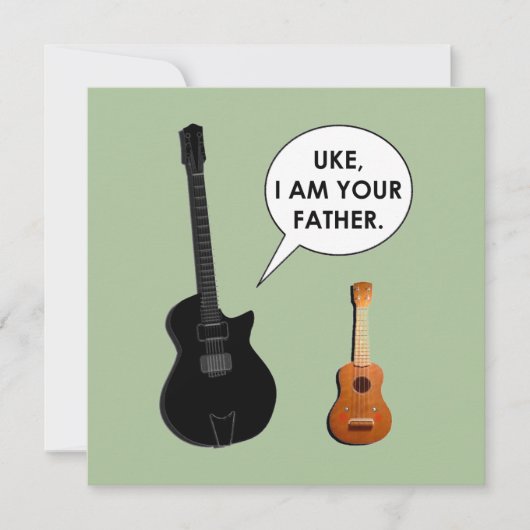 Carte Fête des pères drôle (Devant)