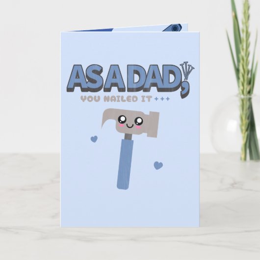 Carte Fête des pères drôle (Devant)