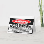 Carte Fête des pères drôle (Dos)