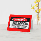 Carte Fête des pères drôle (Fleur jaune)