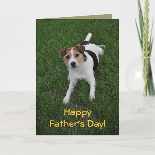 Carte Fête des pères du chien (Devant)