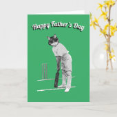 Carte Fête des pères du cricket (Fleur jaune)