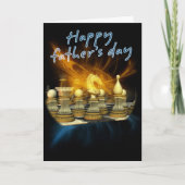 Carte fête des pères - Échecs (Devant)