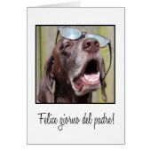 Carte Fête des pères espagnole (Devant)