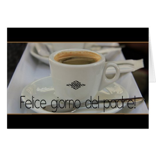 Carte Fête des pères espagnole (Devant horizontal)