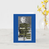 Carte Fête des pères FUNNY (Fleur jaune)