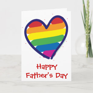 Carte Fête des pères/Gay pride
