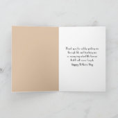 Carte Fête des Pères Golden Retrievers (Intérieur)