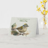 Carte Fête des pères grand-père (Fleur jaune)