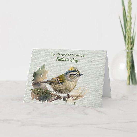 Carte Fête des pères grand-père (Devant)