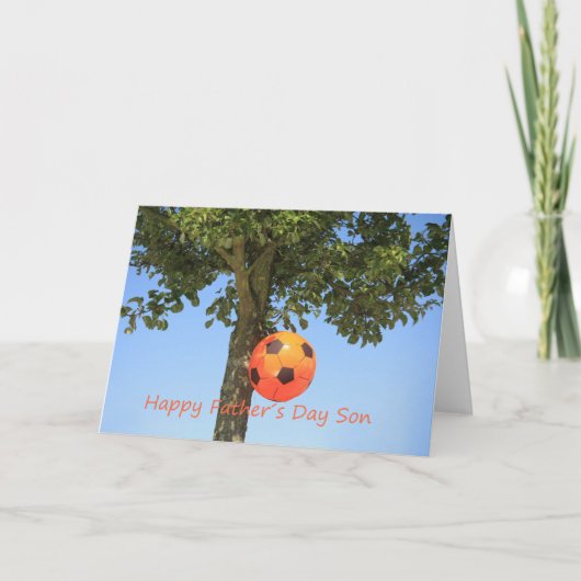Carte fête des pères heureuse (Devant)