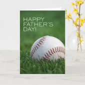 Carte fête des pères heureuse (Fleur jaune)