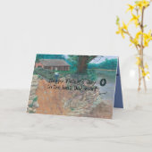 Carte Fête des pères heureuse au meilleur papa, jamais ! (Fleur jaune)