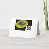 Carte Fête des pères heureuse - bébé Groundhogs (Dos)