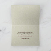 Carte Fête des pères heureuse - bébé Groundhogs (Intérieur)