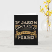 Carte Fête des pères Jason Cote (Fleur jaune)