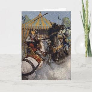 Carte "Fête des pères" La vue de Sa Dame