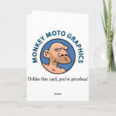 Carte Fête des pères "Meilleur papa" (Dos)