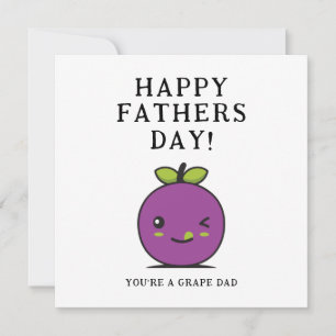 Carte Fête des pères mignonne Votre carte de pèr