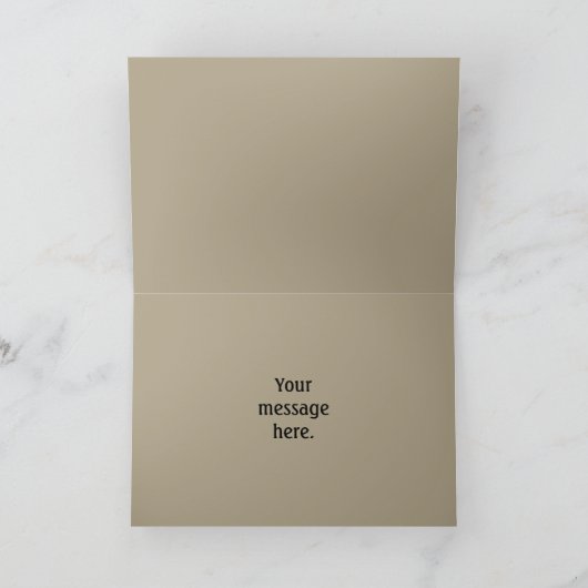 Carte Fête des pères occidentale (Intérieur)