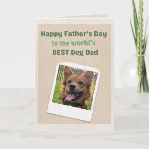 Carte Fête des Pères Personnalisée Meilleur Papa de Chie