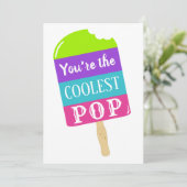 Carte Fête des pères Pop Coolest (Debout devant)