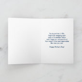 Carte Fête des pères pour le mari (Intérieur)