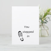 Carte Fête des pères pour le père de l'étape (Debout devant)