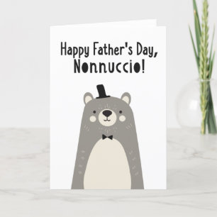 Carte fête des pères pour Nonnuccio