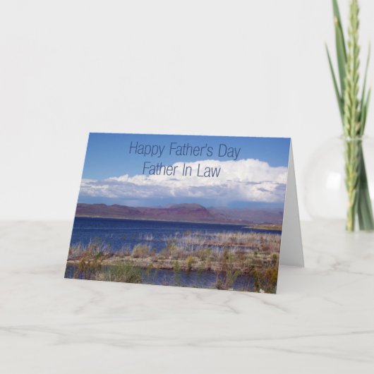 Carte fête des pères Pour Père En Droit (Devant)